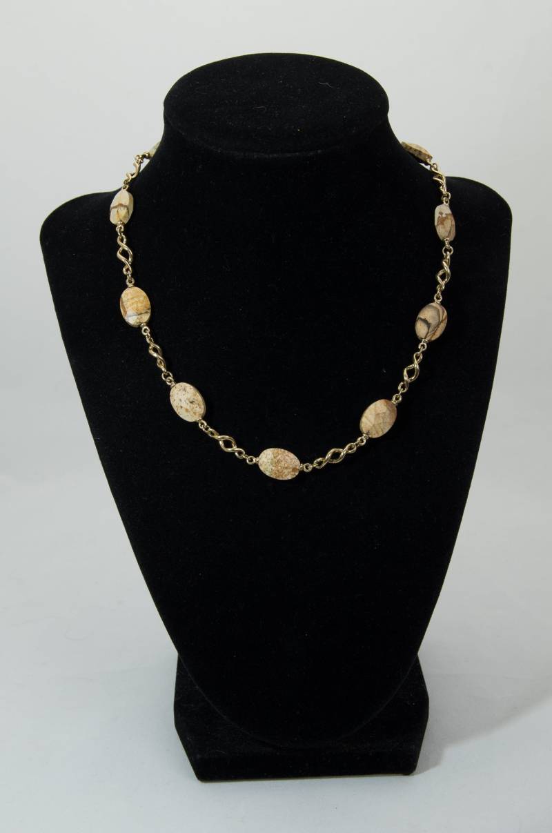 Vintage 1960 Monet Marmor Halskette Mit Maker Tag von AussieMagic