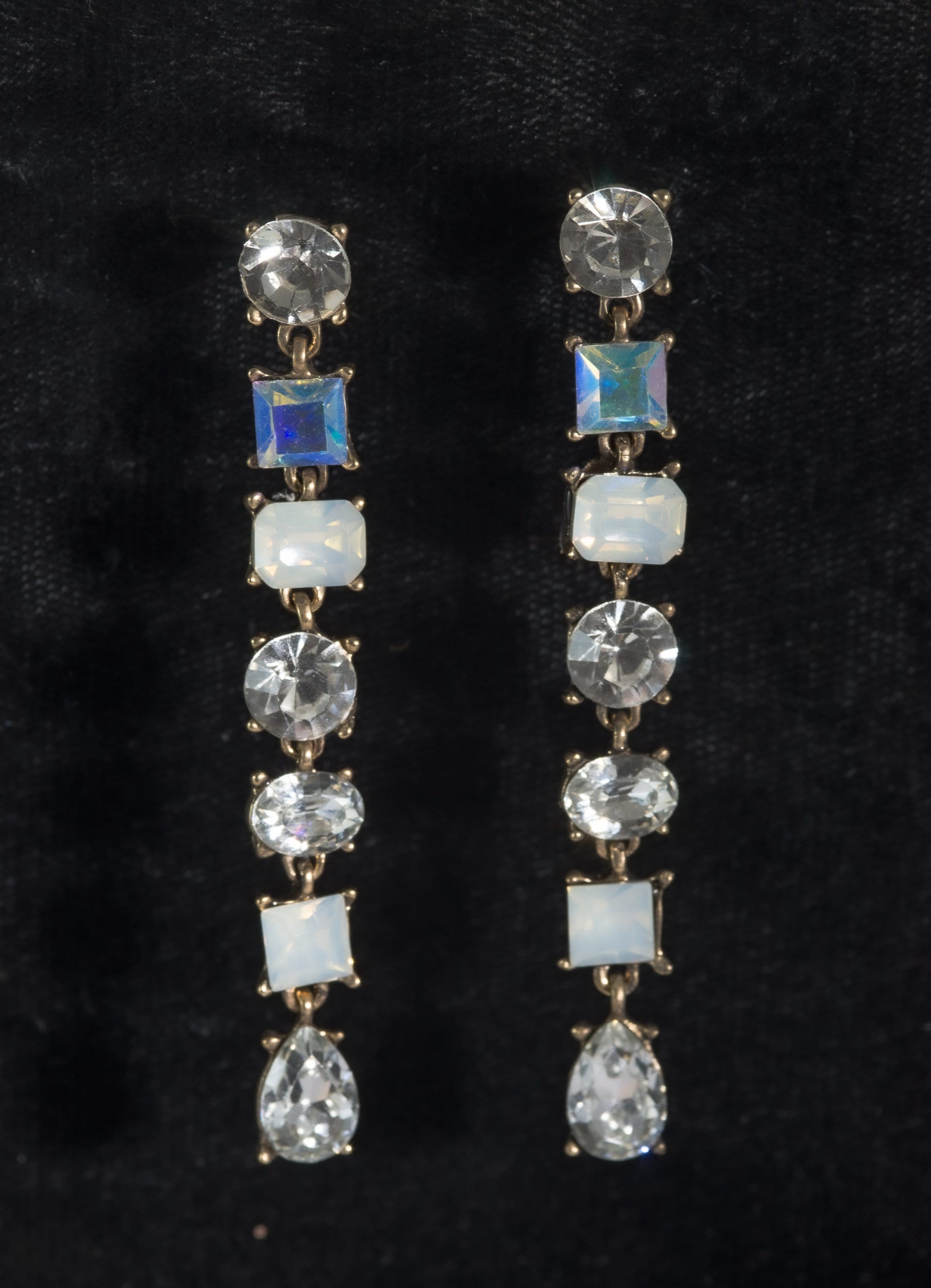 Vintage Ardene Aurora Borealis Strass Ohrringe von AussieMagic