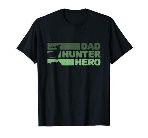 Herren Hirschmotiv für Jäger - Dad, Hunter, Hero T-Shirt Herren Hirschmotiv für Jäger - Dad, Hunter, Hero T-Shirt von Ausstattung für Jäger & Jägerinnen