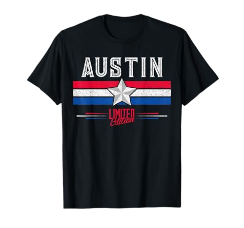Austin T-Shirt Retro Vintage Shirt Geschenk Damen Herren Kinder T-Shirt von Austin Shirts Limited Edition T-Shirt Tee
