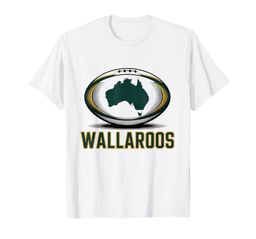 Australien Rugby, Wallaroos Women Wallabies Australian Flag T-Shirt von Australia Rugby New Tees