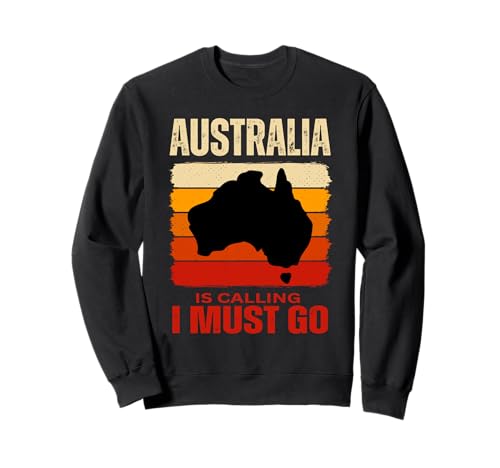 Lustiges Australia is Calling I Must Go Aussie Design Männer Frau Sweatshirt von Australia lovers souvenir