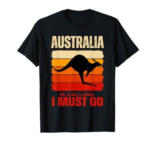 Lustiges Australia is Calling I Must Go Aussie Design Männer Frau T-Shirt von Australia lovers souvenir