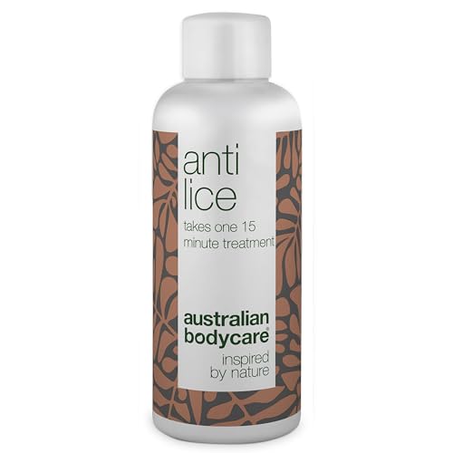 Australian Bodycare Anti Lice 100 ml | Kopfläusemittel | Einfache und Einmalige 15 Min. Behandlung bei Kopfläusen und Nissen mit Teebaumöl | Läusemittel für Kinder & Erwachsene von Australian Bodycare
