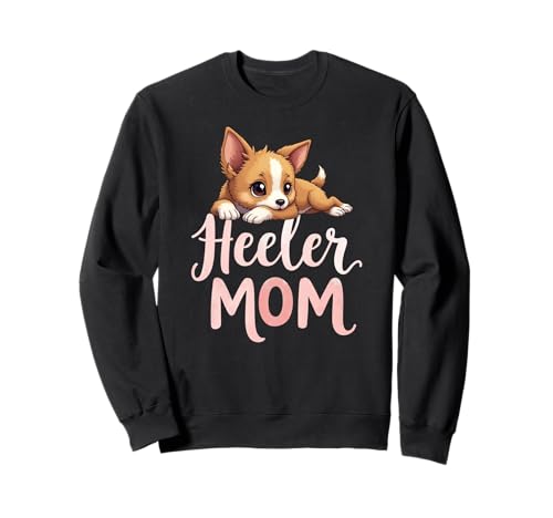 Heeler Mama Hund Australian Cattle Dog Mama Süßer Welpe Sweatshirt Heeler Mama Hund Australian Cattle Dog Mama Süßer Welpe Sweatshirt von Australian Cattle Dog Fun Designs