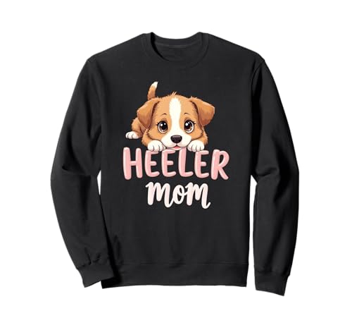 Heeler Mama Hund Australian Cattle Dog Mama Süßer Welpe Sweatshirt Heeler Mama Hund Australian Cattle Dog Mama Süßer Welpe Sweatshirt von Australian Cattle Dog Fun Designs
