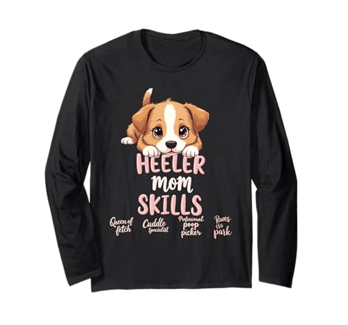Lustiges Heeler Mom Dog Australian Cattle Dog Mama Humor Zitat Langarmshirt Lustiges Heeler Mom Dog Australian Cattle Dog Mama Humor Zitat Langarmshirt von Australian Cattle Dog Fun Designs