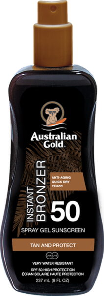 Australian Gold Spray Gel Bronzer SPF50 237 ml von Australian Gold