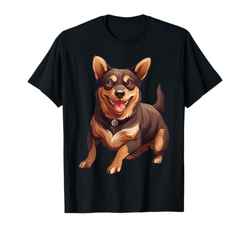 Denkmal für australische Kelpie-Hunde, Mama, Papa, Welpenzüchter T-Shirt Denkmal für australische Kelpie-Hunde, Mama, Papa, Welpenzüchter T-Shirt von Australian Kelpie Dog Tees NYC