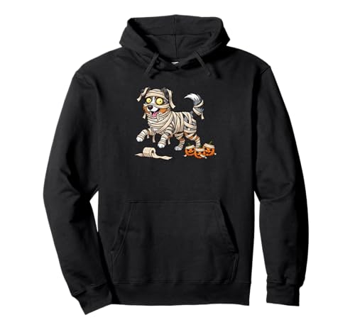 Australian Shepherd Mummy Pumpkin Halloween Kinder Herren Damen Pullover Hoodie Australian Shepherd Mummy Pumpkin Halloween Kinder Herren Damen Pullover Hoodie von Australian Shepherd Dog Halloween Outfits Boy Girl
