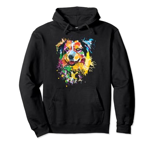 Aussie Shirt Damen Australian Shepherd Geschenk Aussie Mama Pullover Hoodie von Australian Shepherd Shirt Herren & Aussie Geschenk