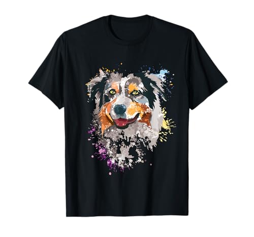 Aussie Shirt Damen Australian Shepherd Geschenk Aussie Mama T-Shirt Aussie Shirt Damen Australian Shepherd Geschenk Aussie Mama T-Shirt von Australian Shepherd Shirt Herren & Aussie Geschenk