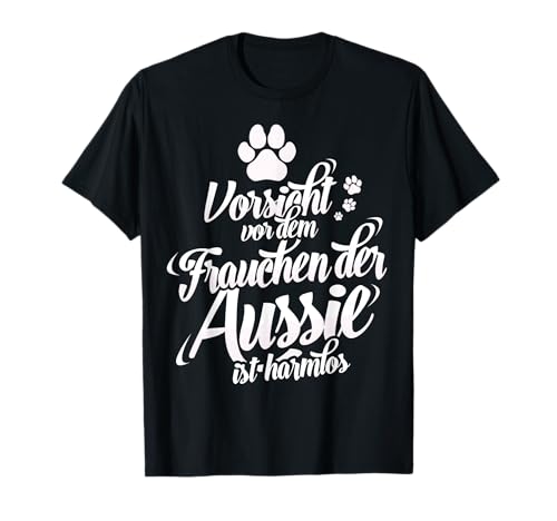 Aussie Shirt Damen Australian Shepherd Geschenk Hunde T-Shirt Aussie Shirt Damen Australian Shepherd Geschenk Hunde T-Shirt von Australian Shepherd Shirts & Aussie Geschenke