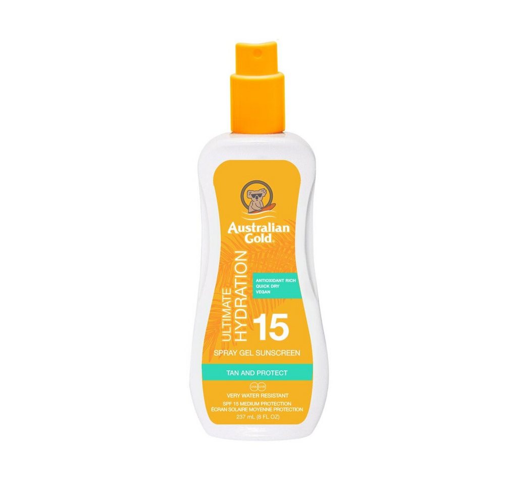 Australian Körperpflegemittel SUNSCREEN SPF15 spray gel 237 ml Australian Körperpflegemittel SUNSCREEN SPF15 spray gel 237 ml von Australian
