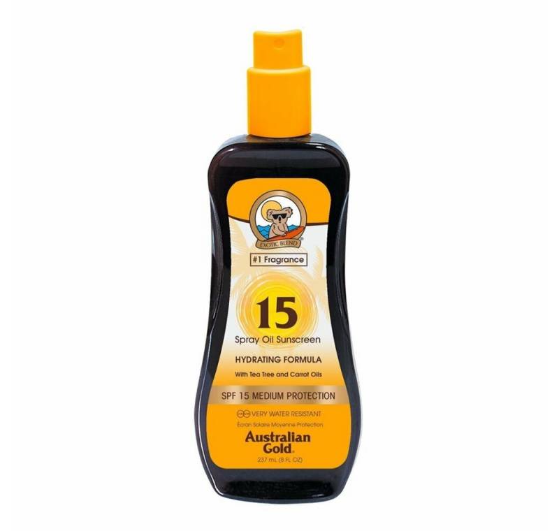 Australian Selbstbräunungslotion SUNSCREEN SPF15 spray oil hydrating formula 237ml von Australian
