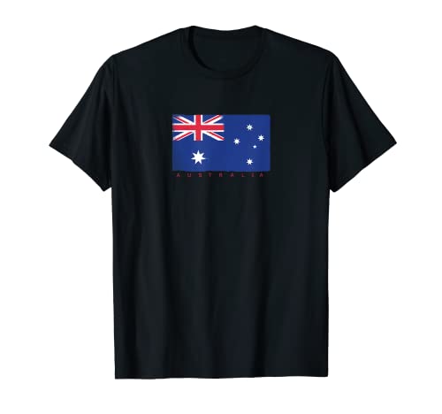 Australia Flagge Australier Land Damen Herren Fun Australien T-Shirt Australia Flagge Australier Land Damen Herren Fun Australien T-Shirt von Australien Fahne Australisch Frauen Männer Deko