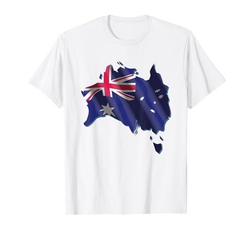 Australia Flagge Australier Land Damen Herren Fun Australien T-Shirt Australia Flagge Australier Land Damen Herren Fun Australien T-Shirt von Australien Fahne Australisch Frauen Männer Deko