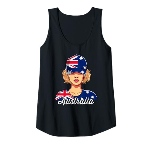 Damen Australien Frau Australier Tank Top von Australien Geschenke