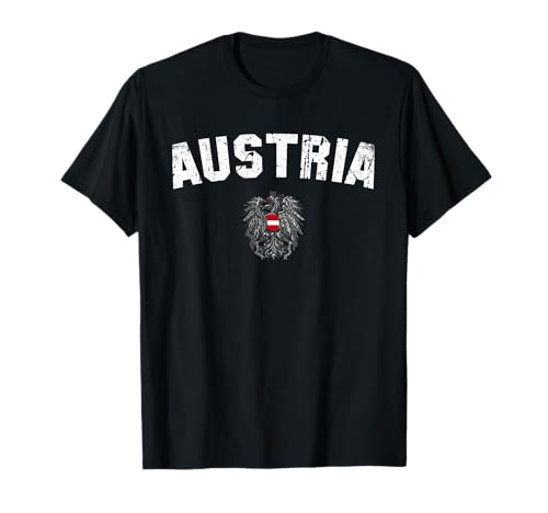 ÖSTERREICH Flagge | Damen Herren Kinder ÖSTERREICH T-Shirt von Austria Family Shop