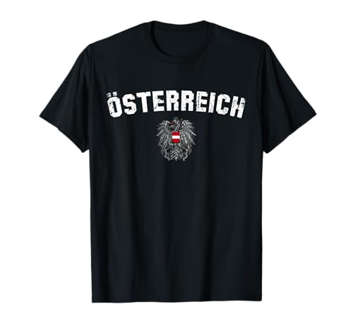 ÖSTERREICH Flagge | Damen Herren Kinder ÖSTERREICH T-Shirt von Austria Family Shop