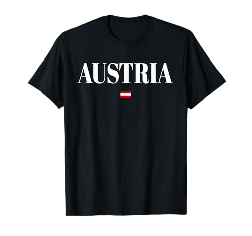 ÖSTERREICH Flagge | Damen Herren Kinder ÖSTERREICH T-Shirt von Austria Family Shop