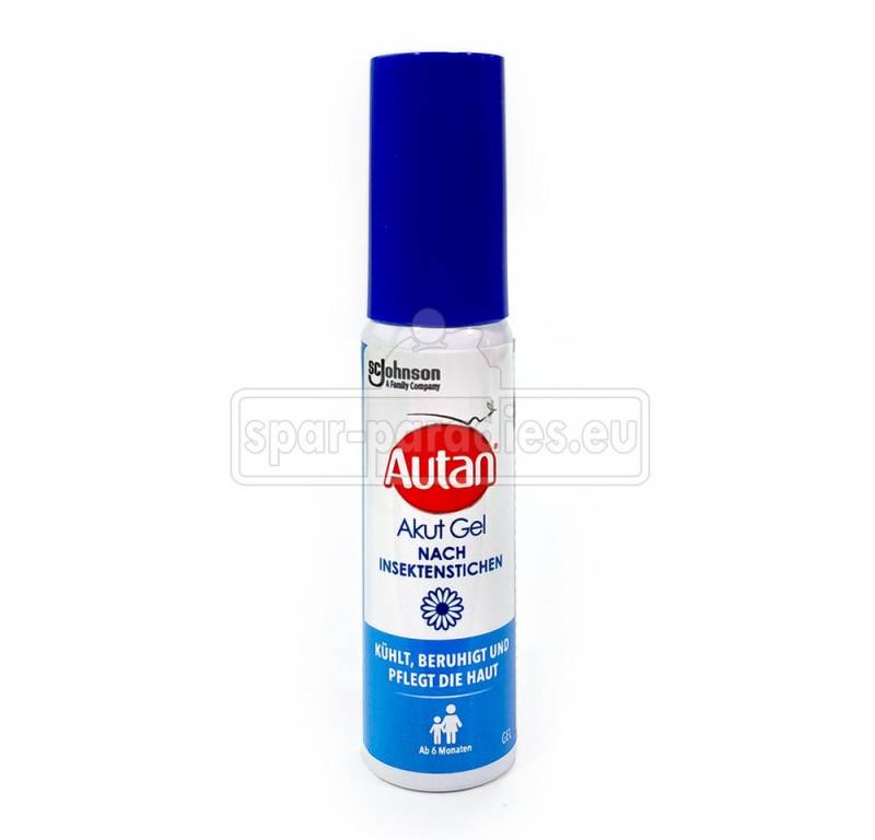 Autan Insektenschutz-Spray Autan Akut Gel Soforthilfe bei Insektenstichen, 25 ml von Autan