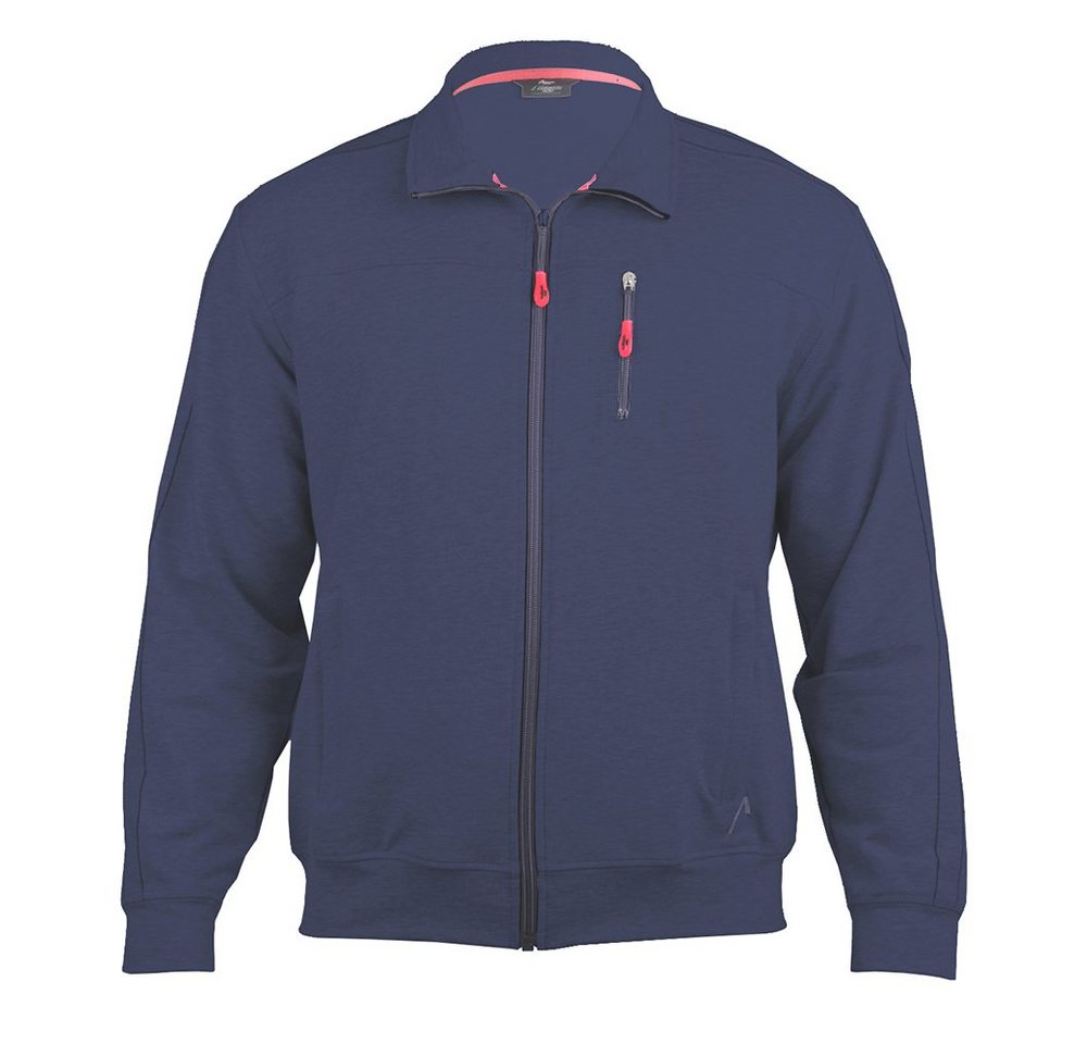 Authentic Klein Sweatjacke Herren Jerseyjacke Baumwollmischgewebe in allen Größen bis 5 XL von Authentic Klein