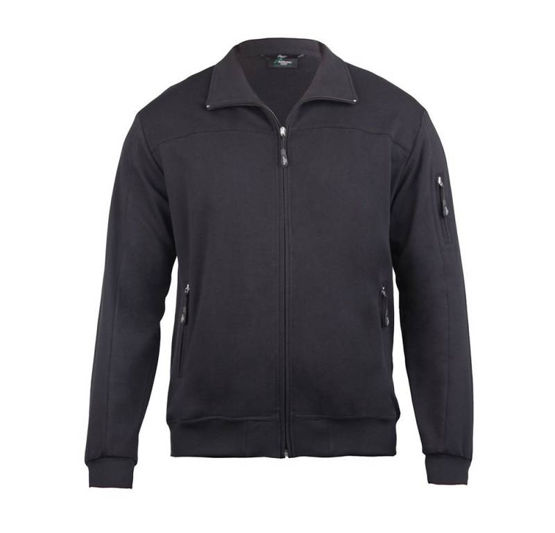 Authentic Klein Sweatjacke Herren Jerseyjacke aus 100% Baumwolle in Übergrößen und Kurzgrößen von Authentic Klein