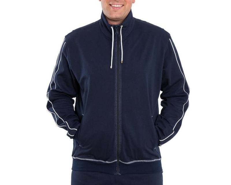 Authentic Klein Sweatjacke Herren Sport- und Freizeitjacke aus 100% Baumwolle von Authentic Klein