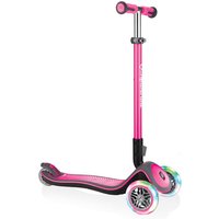 GLOBBER Scooter ELITE DELUXE LIGHTS mit Leuchtrollen, pink von GLOBBER