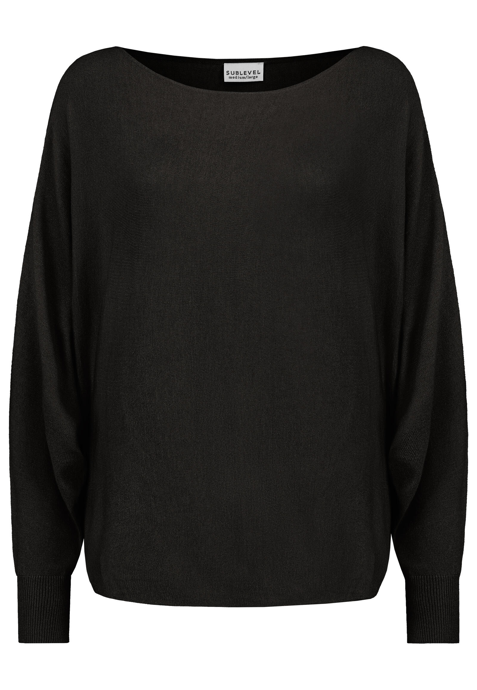 Authentic Style - DOB Strickpullover black von Authentic Style