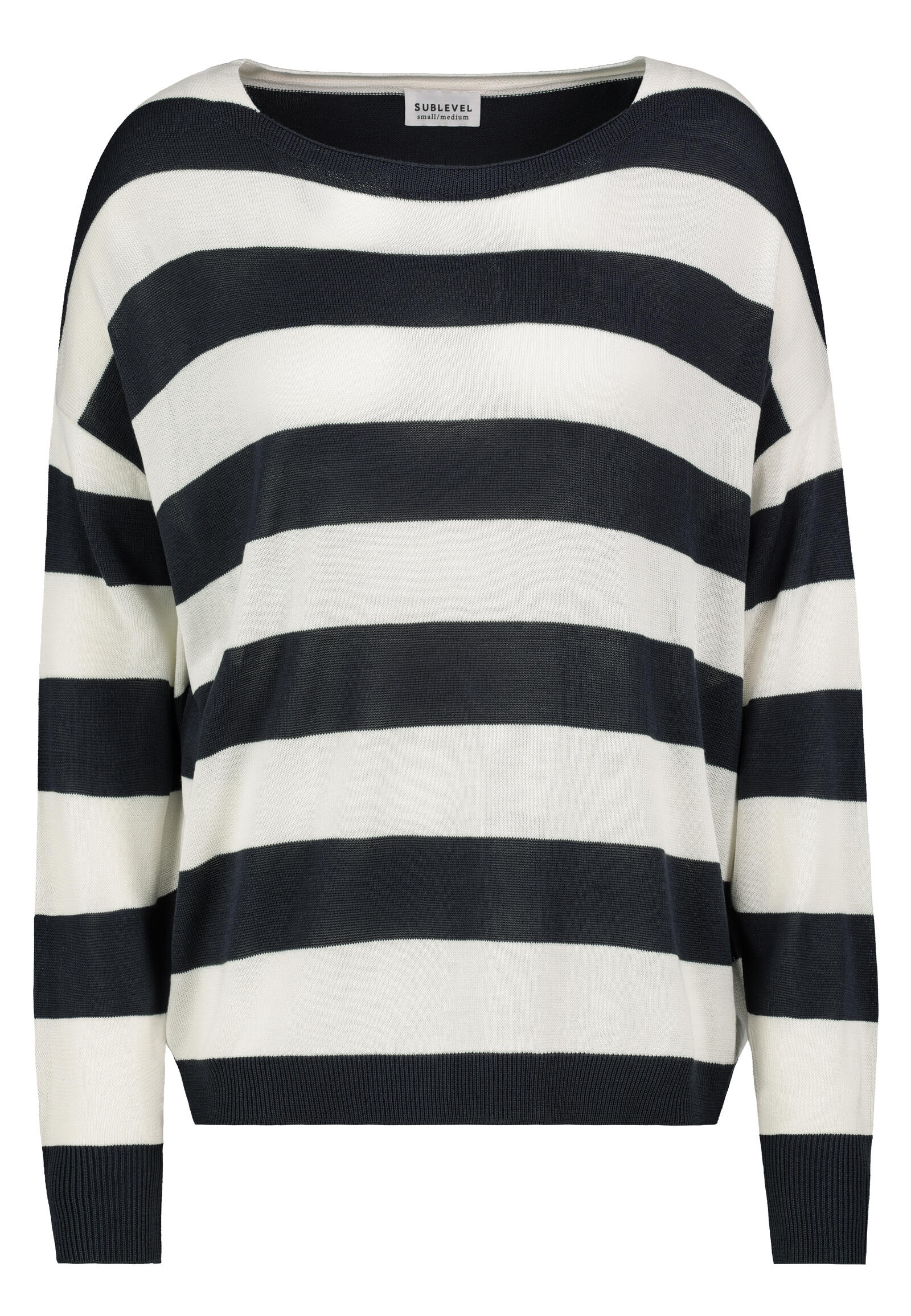 Authentic Style - DOB Strickpullover navy-offwhite von Authentic Style