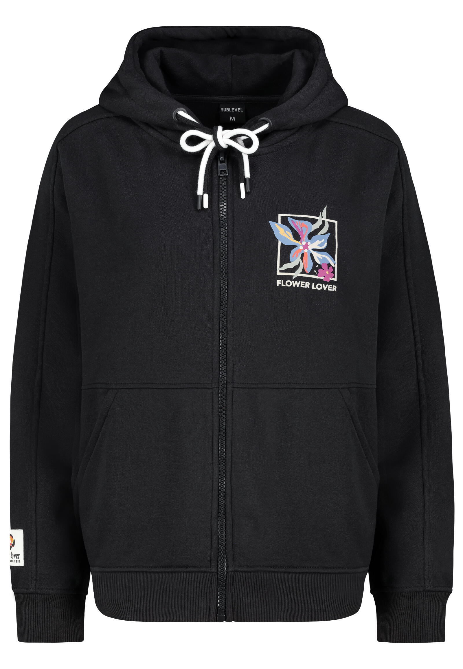 Authentic Style - DOB Sweatshirt Jacke carbon black - Gr. - S von Authentic Style