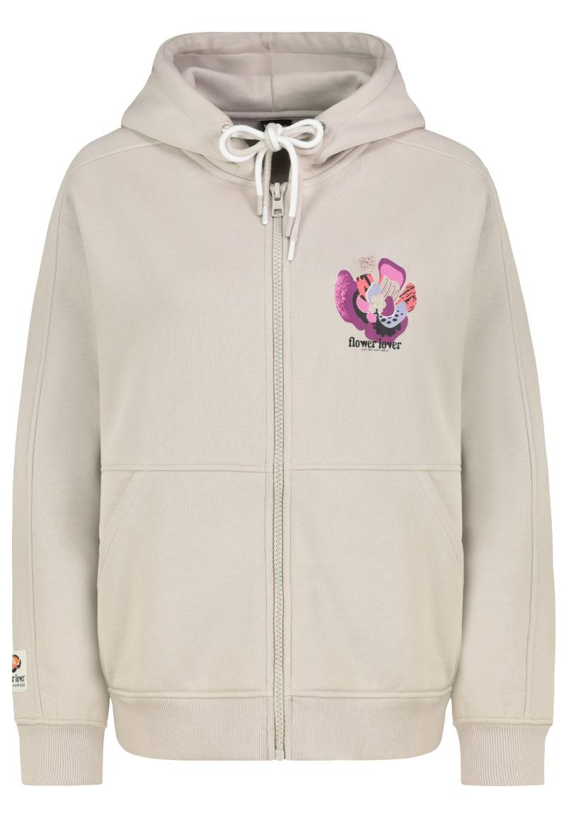 Authentic Style - DOB Sweatshirt Jacke light sand - Gr. - S von Authentic Style