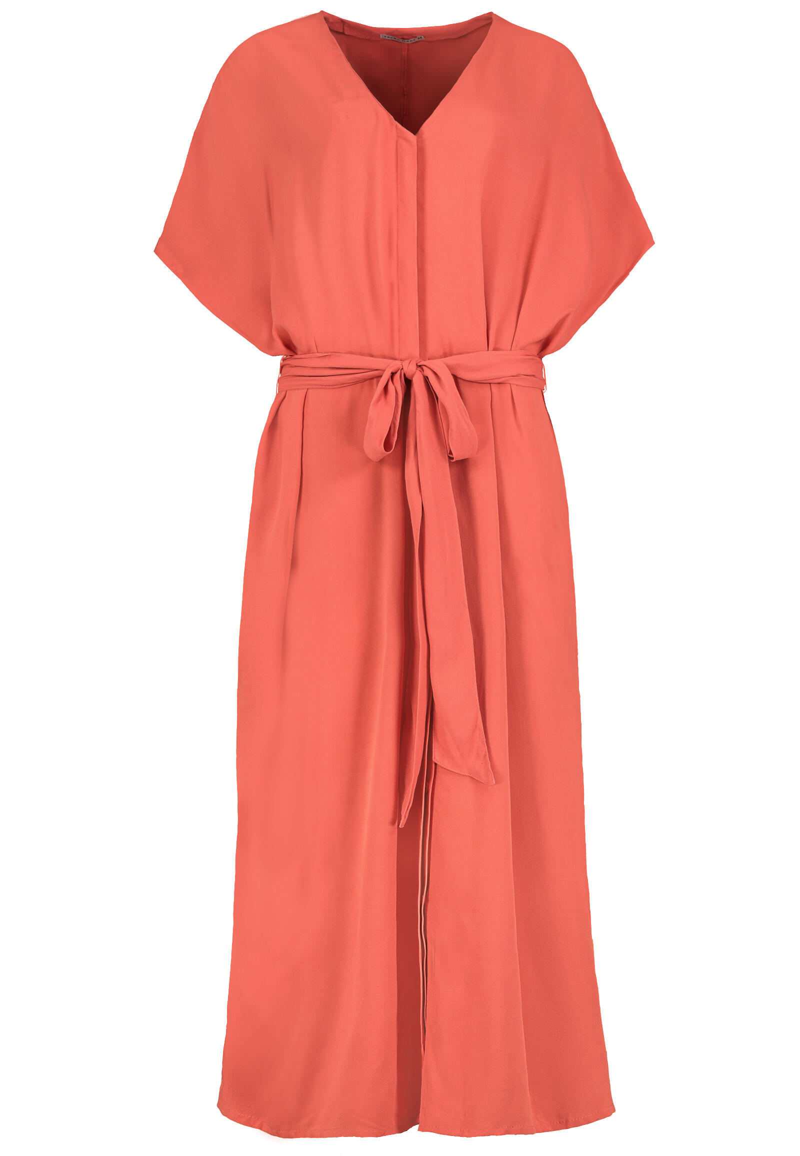 Authentic Style - DOB kurzarm Kleid sunset orange - Gr. - XL von Authentic Style