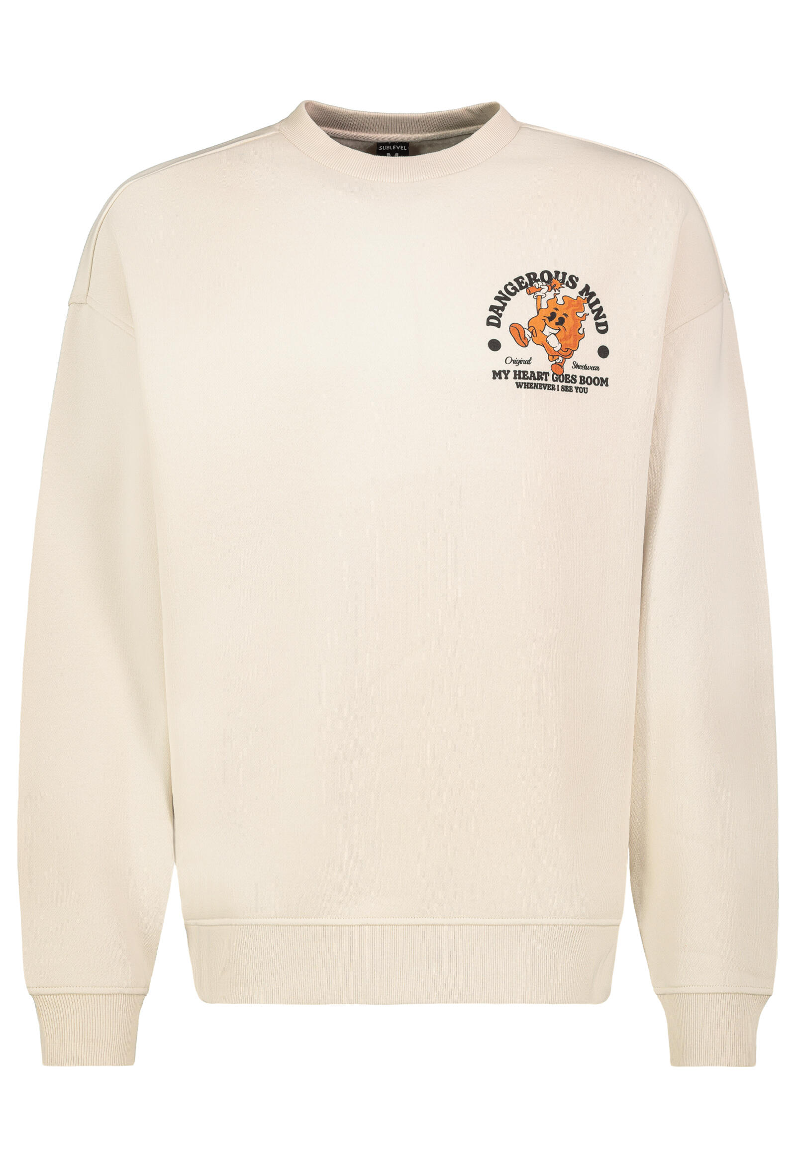 Authentic Style - HAKA Sweatshirt Rundhals canvas beige - Gr. - L von Authentic Style