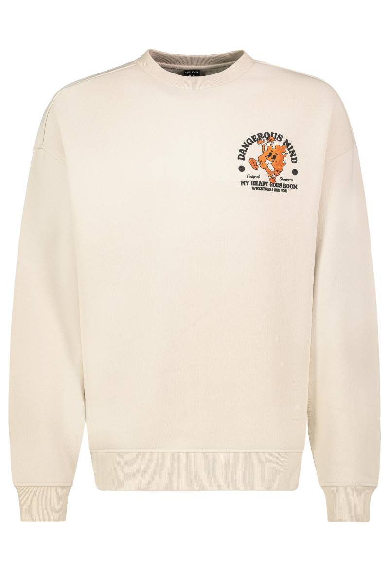 Authentic Style - HAKA Sweatshirt Rundhals canvas beige - Gr. - L von Authentic Style