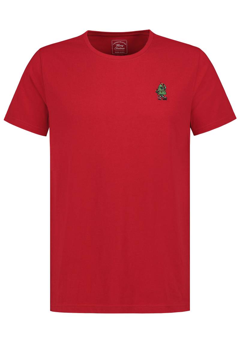 Authentic Style - HAKA T-Shirt Print fire brick red - Gr. - XL von Authentic Style