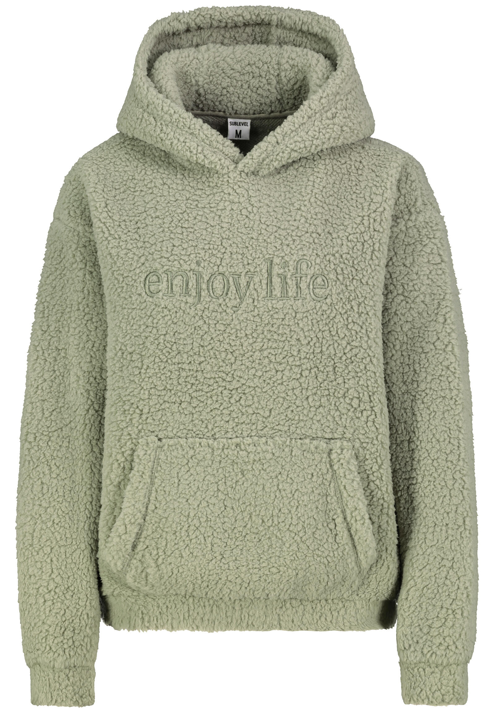 Authentic Style - RE9CIEZsZWVjZQ== faded green - Gr. - L von Authentic Style