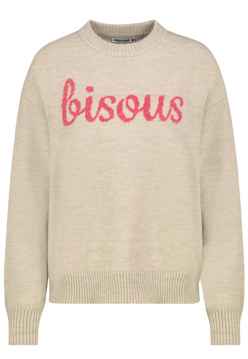 Authentic Style - RE9CIFN0cmlja3B1bGxvdmVy light sand - Gr. - XL von Authentic Style