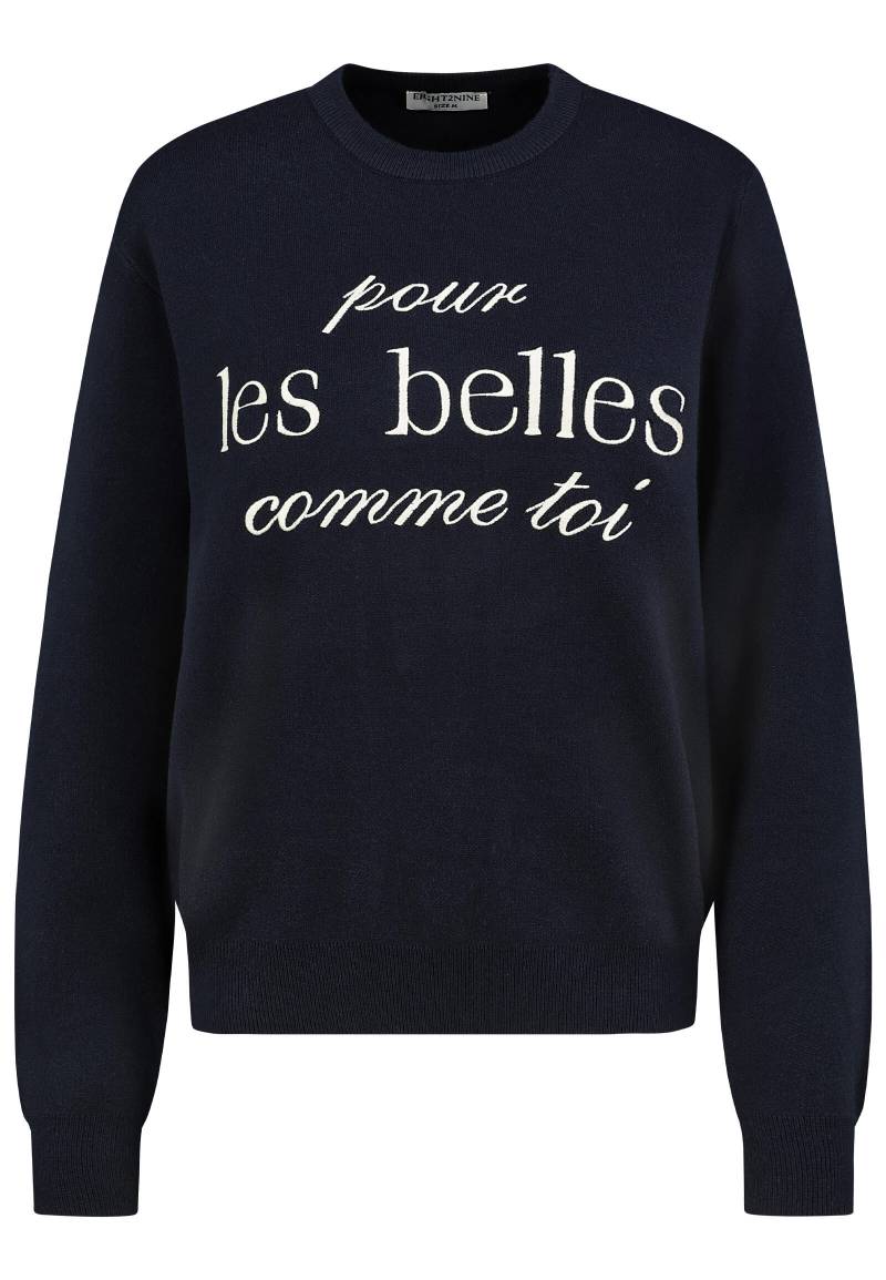 Authentic Style - RE9CIFN0cmlja3B1bGxvdmVy night navy - Gr. - M von Authentic Style