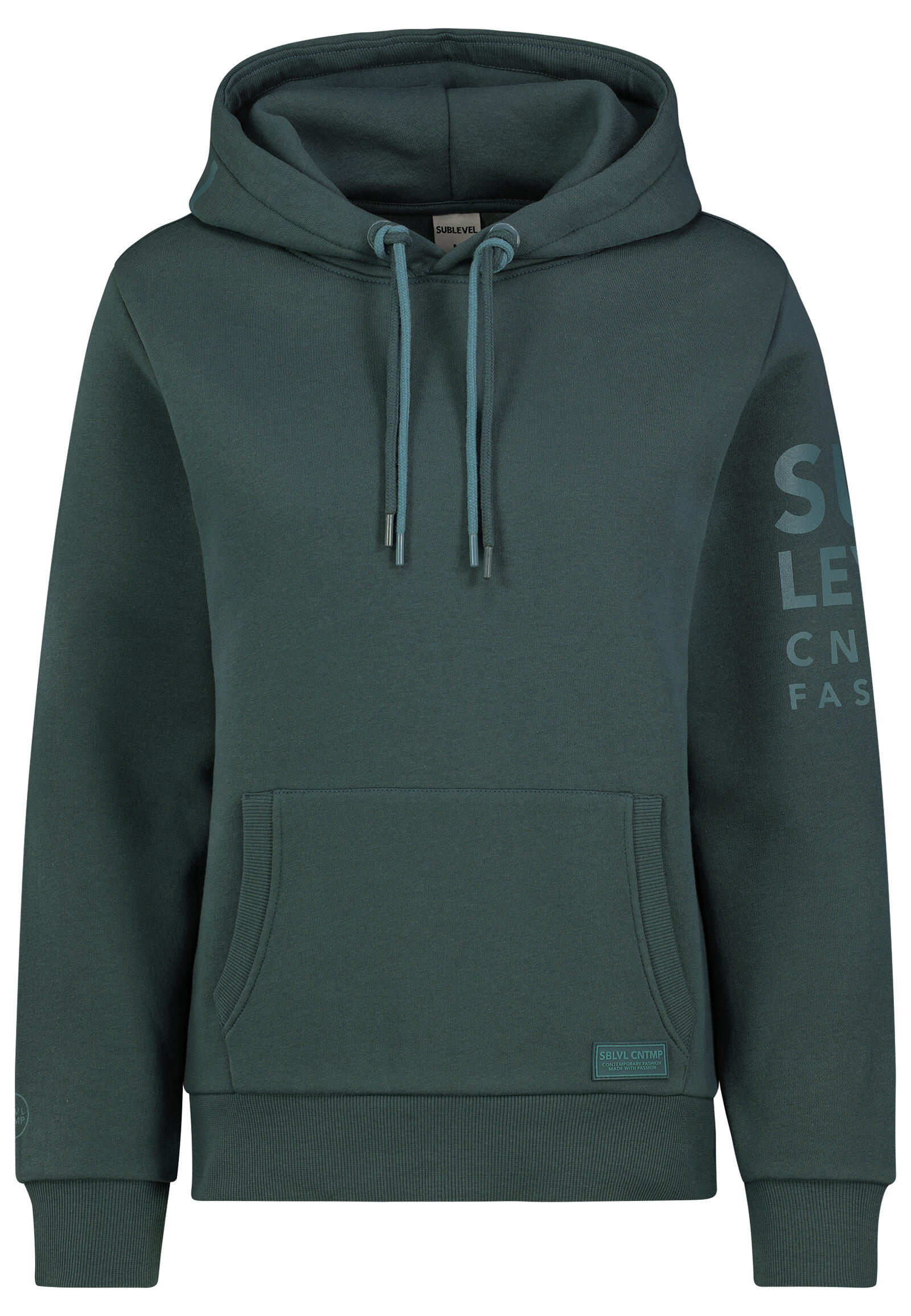 Authentic Style - RE9CIFN3ZWF0c2hpcnQgSG9vZHk= dark teal green - Gr. - L von Authentic Style