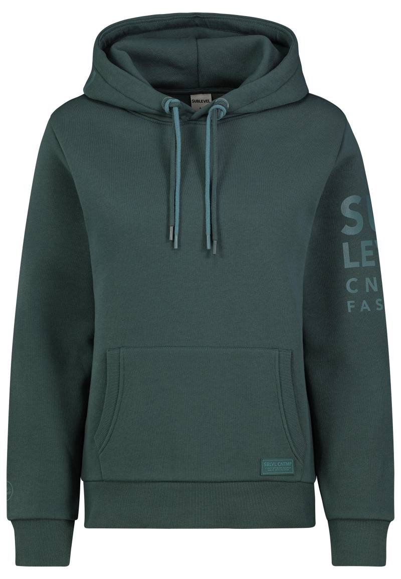 Authentic Style - RE9CIFN3ZWF0c2hpcnQgSG9vZHk= dark teal green - Gr. - L von Authentic Style