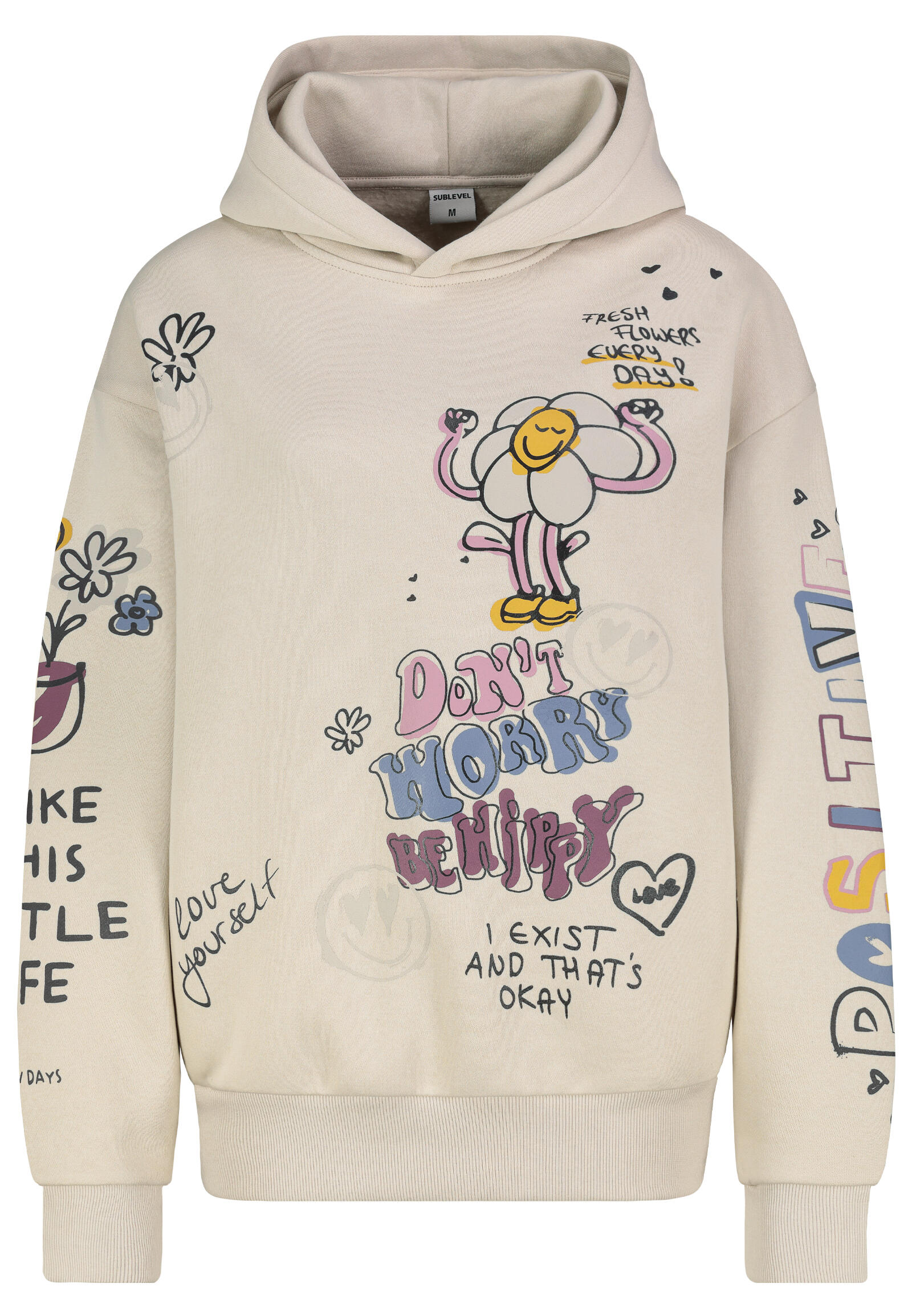 Authentic Style - RE9CIFN3ZWF0c2hpcnQgSG9vZHk= nude beige - Gr. - M von Authentic Style