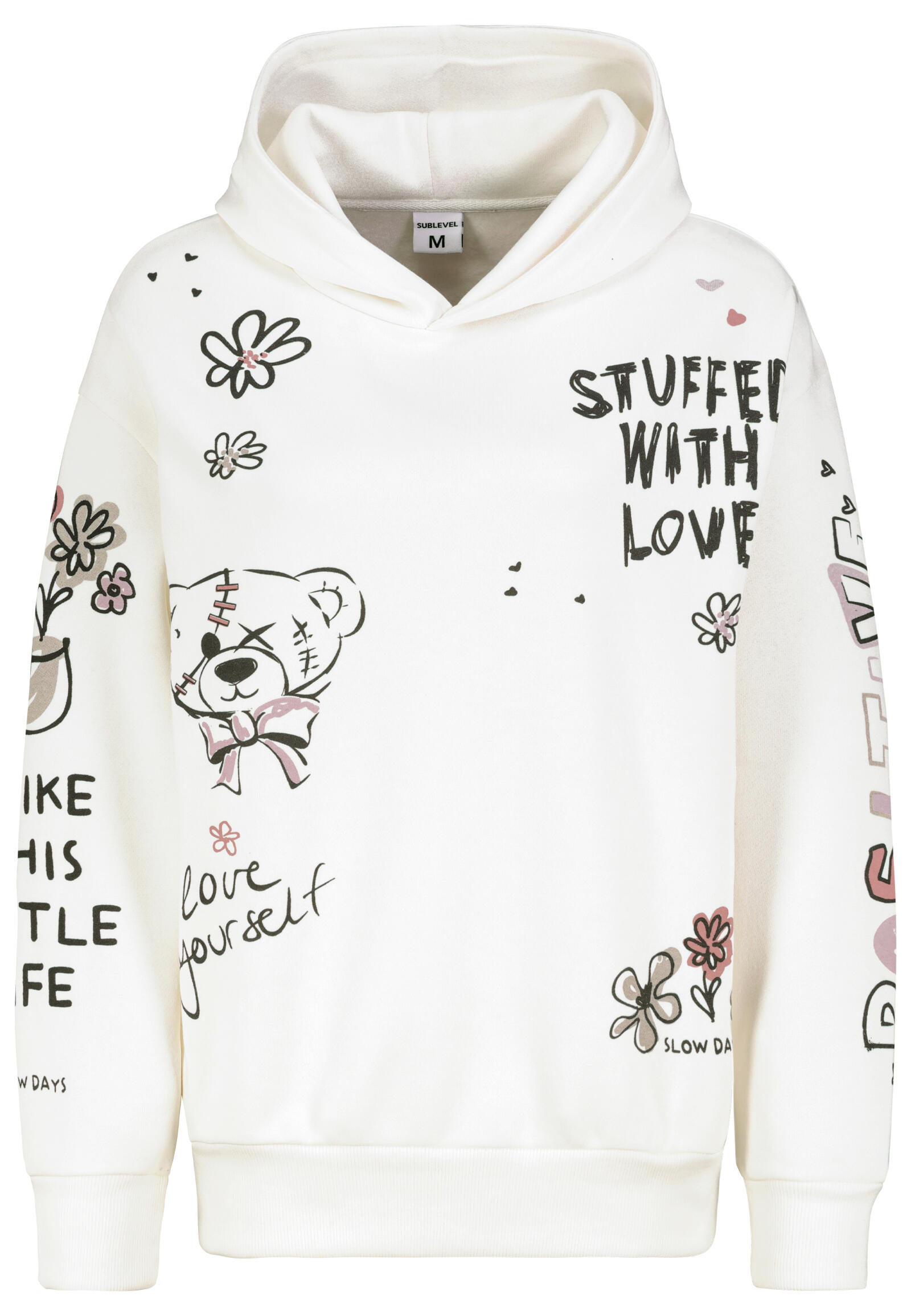 Authentic Style - RE9CIFN3ZWF0c2hpcnQgSG9vZHk= offwhite - Gr. - L von Authentic Style