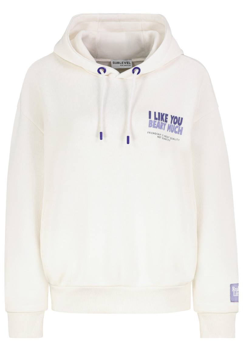 Authentic Style - RE9CIFN3ZWF0c2hpcnQgSG9vZHk= offwhite - Gr. - L von Authentic Style