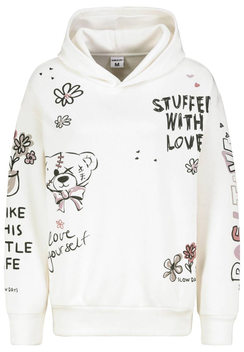 Authentic Style - RE9CIFN3ZWF0c2hpcnQgSG9vZHk= offwhite - Gr. - XS von Authentic Style