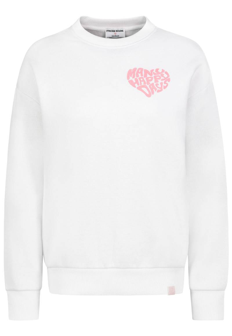 Authentic Style - RE9CIFN3ZWF0c2hpcnQgUnVuZGhhbHM= white - Gr. - M von Authentic Style