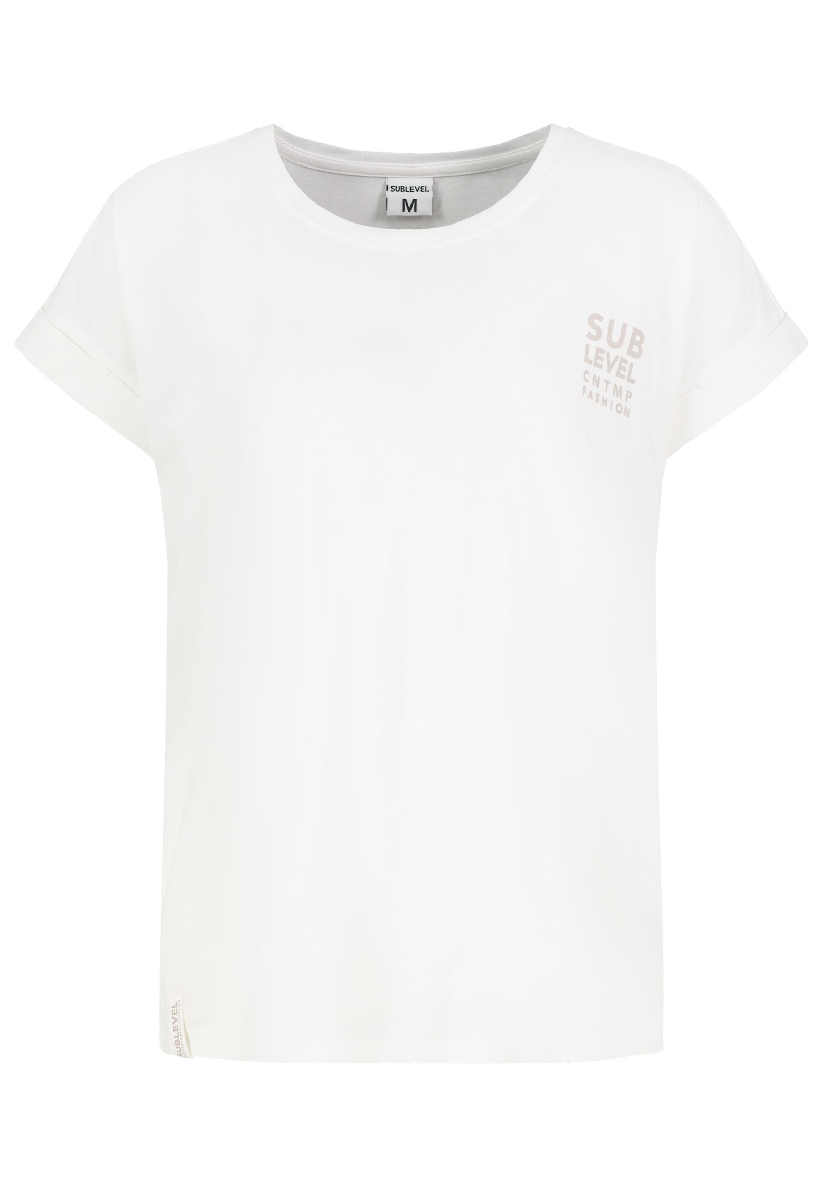 Authentic Style - RE9CIFQtU2hpcnQgUHJpbnQg offwhite - Gr. - L von Authentic Style