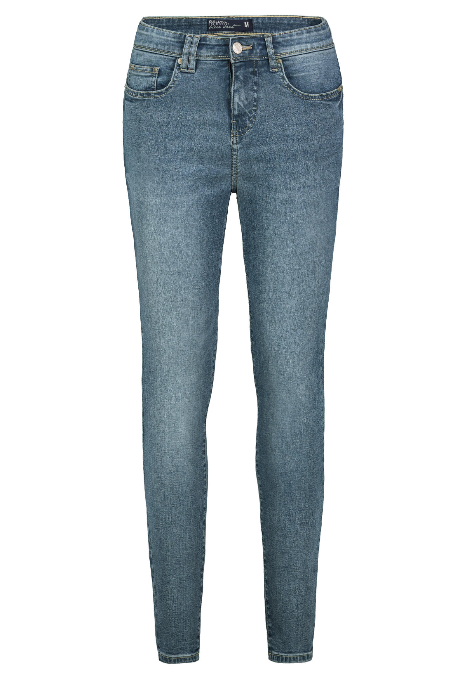 Authentic Style - RE9CIGxhbmdlIEplYW5z middle blue denim - Gr. - XS von Authentic Style